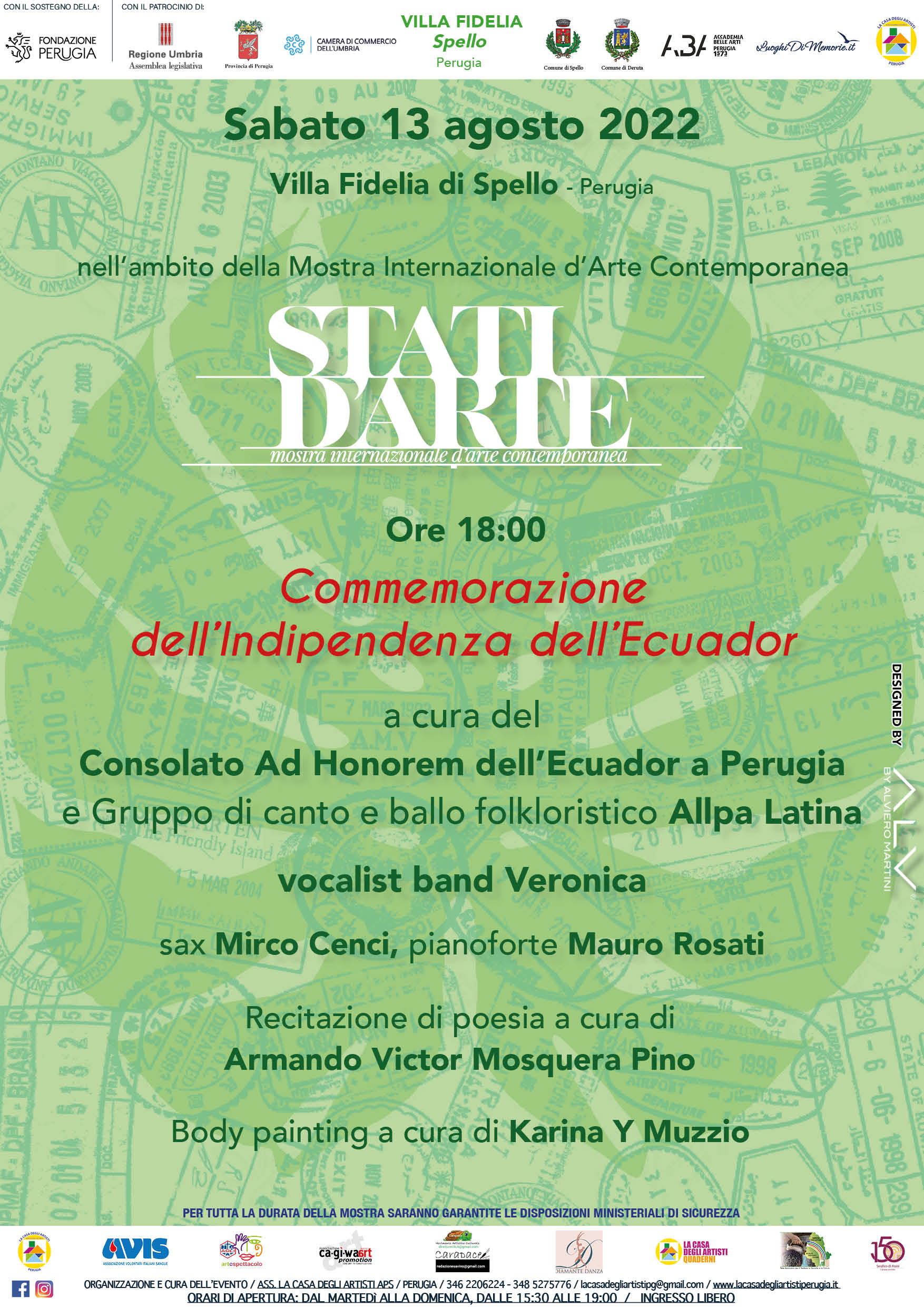 Commemorazione indipendenza Equador