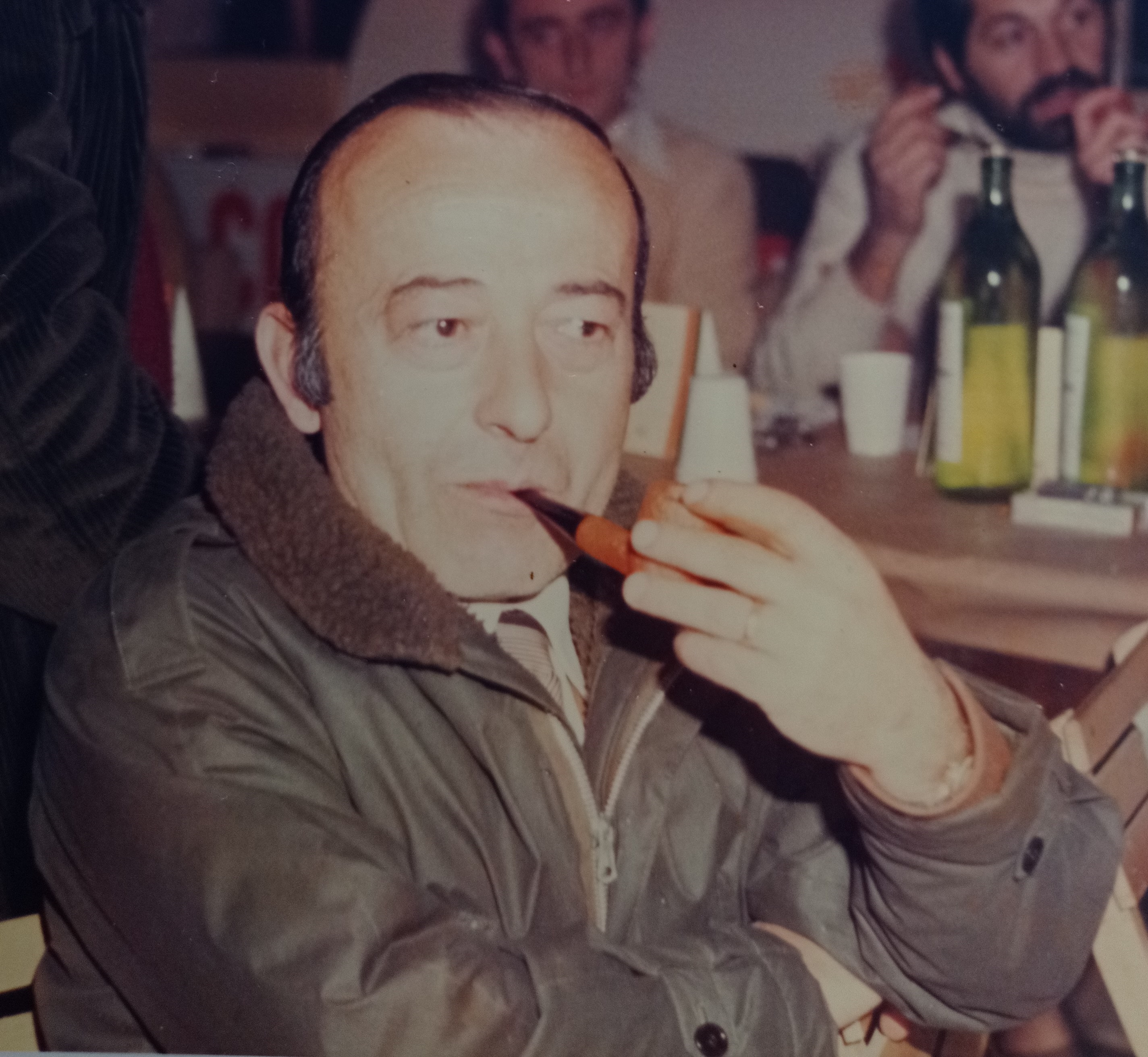 in una gara di fumo lento...